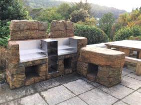 Large double barbecue, perfect for your outdoor party