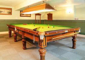 Try your hand at a spot of snooker