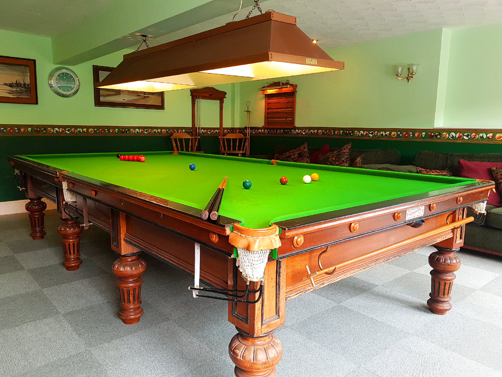 Anyone for snooker?