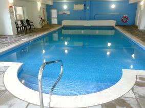 Huge indoor swimming pool